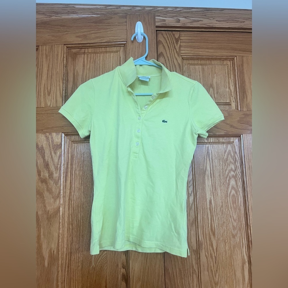 Lacoste - Yellow Polo Shirt